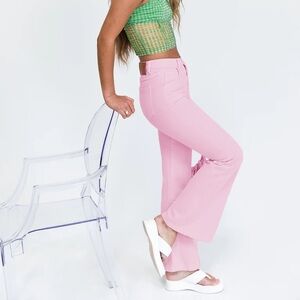 Princess Polly Pink Cascade Jeans Pink US 8!!